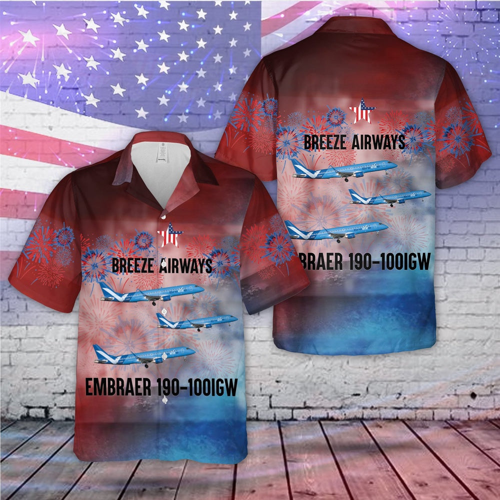 4th of july hawaiian shirts breeze airways embraer 190 100igw 4th of july hawaiian shirt military aloha shirts yjlm7