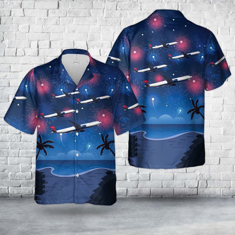 4th of july hawaiian shirts delta air lines airbus a330 941n 4th of july hawaiian shirt military aloha shirts v2zhj