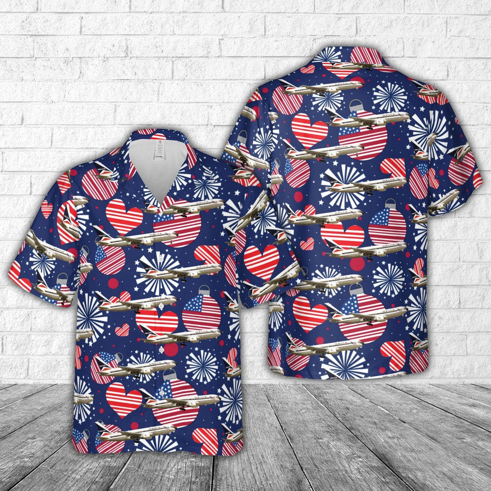 4th of july hawaiian shirts delta air lines boeing 767 232 vintage 4th of july hawaiian shirt military aloha shirts ry9ro