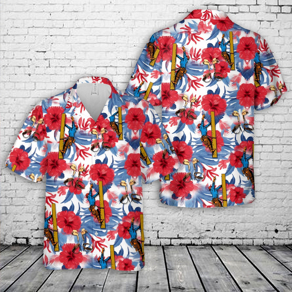 4th of july hawaiian shirts lineman power poles 4th of july hawaiian shirt military aloha shirts