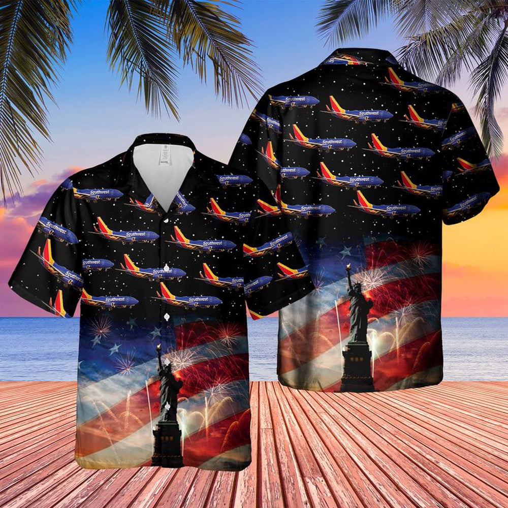 4th of july hawaiian shirts us airlines 3 boeing 737 7h4 4th of july hawaiian shirts military aloha shirts p86bl