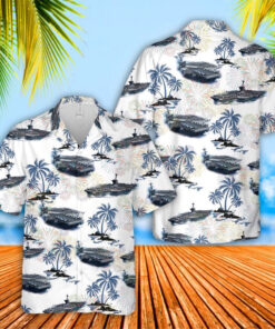 4Th Of July Hawaiian Shirts, Uss Theodore Roosevelt (Cvn-71) 4Th Of July Hawaiian Shirt, Military Aloha Shirts
