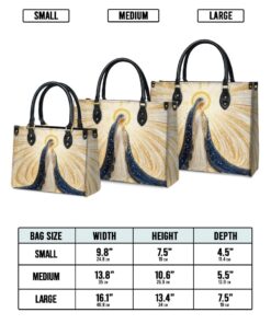 catholight our ladys eternal glow leather bag 0tnt4