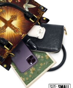 catholight radiance of the cross leather bag hszmv