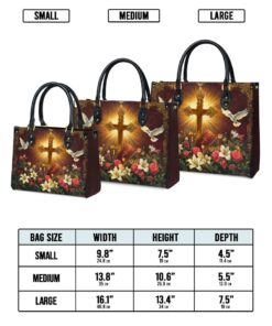 catholight radiance of the cross leather bag q7egy