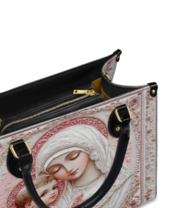 catholight sacred serenity the madonnas tender embrace leather bag tjetp