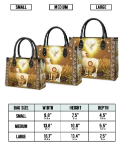 catholight the lamb of redemption leather bag sspiw