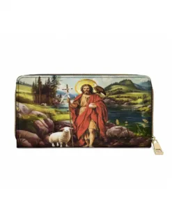 christ and mary magdalene leather wallet purse n9wix