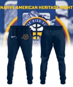 denver nuggets native american heritage night hoodie nike tribal pattern fan gear 4 kqeis