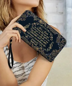 everlasting life leather wallet purse rlycw