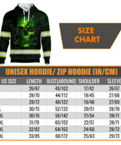 hi vis hoodie reflective green neon skull with chain custom name safety 3 zttjq