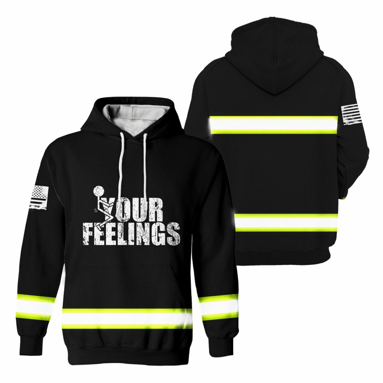 hi vis hoodie reflective your feelings safety 1 ku0dd