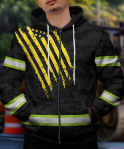 hi vis jacket reflective camo and yellow usa flag 5 a99xf