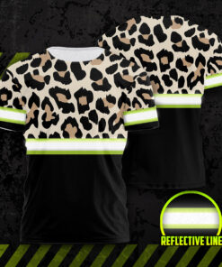 Hi Vis Shirts Reflective Leopard Safety