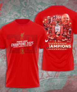 LFC Top of The League Shirt – Champions 2025 Limited Design