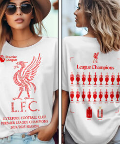 Liverpool FC 202425 Champions Hoodie – League Title History Edition