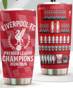 Liverpool FC Champions Tumbler Cup – 202425 Trophy Collection Edition