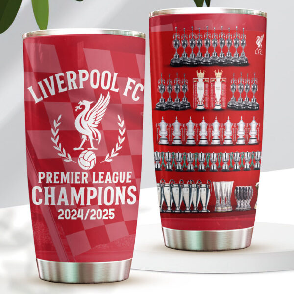liverpool fc champions tumbler cup 202425 trophy collection edition 1 ysoz6