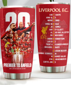 Liverpool FC Tumbler Cup – Premier to Anfield Champions 20oz 30oz