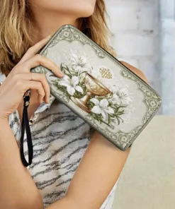 the holy eucharist leather wallet purse 1eheg