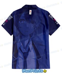 anime hawaiian shirt aquamarine oshi no ko shirt blue uniform style 3 ye26f