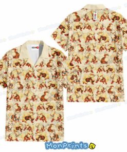 arcanine hawaiian shirtunisexs 1 chnzn