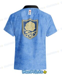 blue rose squad hawaiian shirt black clover anime magic knight uniform style shirt 3 7pwee