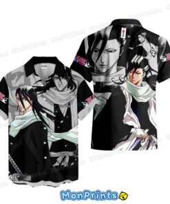 Byakuya Kuchiki Hawaiian Shirt - Bleach Anime Aloha Shirt for Fans