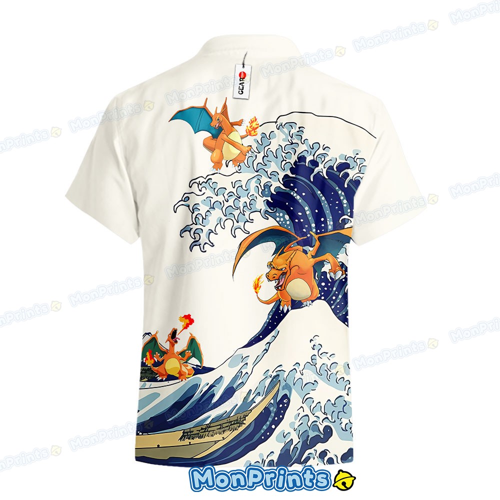 charizard great wave hawaiian shirt pokemon ukiyo e style summer shirt 1 3 8wh7m