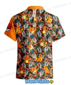 charmander hawaiian shirt tropical pokemon button up for summer fans 3 quh2o