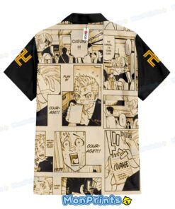 chifuyu matsuno hawaiian shirt tokyo revengers manga style button up 3 30sx0