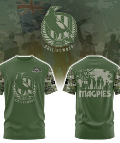 Collingwood Magpies Veteran Camo T-Shirt – AFL Military Tribute Tee