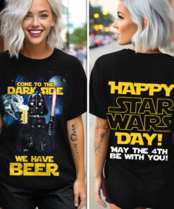 Come to the Dark Side We Have Beer Shirt – Funny Star Wars Day Tee