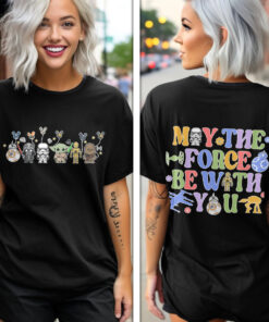Cute Star Wars Characters Shirt – May the Force Be With You Tee