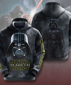 darth vader star wars hoodie the dark side zip up jacket for fans 6 gbfcy