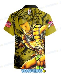 dio brando hawaiian shirt jojos bizarre adventure the world stand tee 3 o1wc6