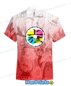 douma hawaiian shirt demon slayer manga style upper rank villain tee 3 orb70