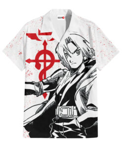 edward elric hawaiian shirt fullmetal alchemist anime manga tee 3 ixb6j