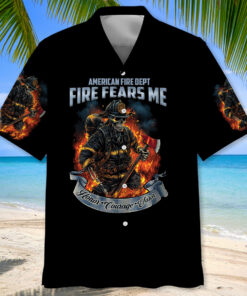 fire fears me hawaiian shirt american fire dept skull firefighter graphic tee 3 vkpc8