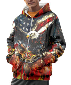 firefighter american made shirt bald eagle usa flag flame t shirt 2 aafx9