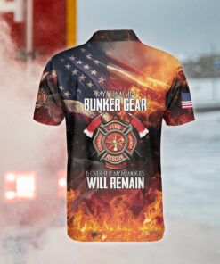 firefighter bunker gear tribute polo shirt my time is over but memories will remain 3 j1inr