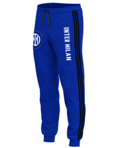 Inter Milan Custom Hoodie and Sweatpants Set, Personalized 2-Piece Tracksuit for Fans, Soccer Gift Idea