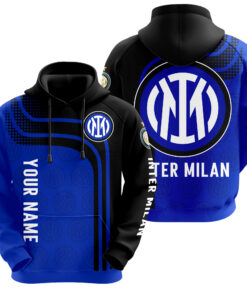 inter milan custom hoodie and sweatpants set personalized 2 piece tracksuit for fans soccer gift i 5 6ansp