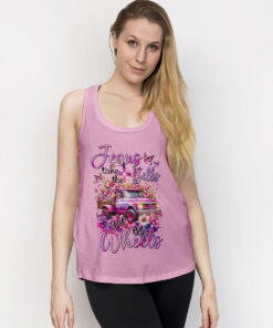 jesus take the bills sweatshirt pink floral vintage truck christian pullover for women 3 24qvt