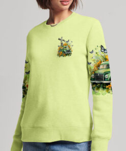 jesus take the wheel hoodie green vintage truck christian sweatshirt 14 6bct2
