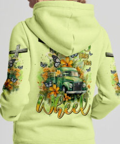 jesus take the wheel hoodie green vintage truck christian sweatshirt 4 g3crl
