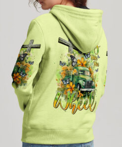 jesus take the wheel hoodie green vintage truck christian sweatshirt 5 x9fjb