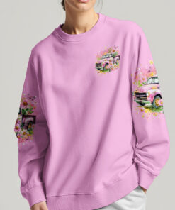 jesus take the wheel hoodie pink floral vintage truck christian pullover 13 auqvq