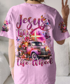 jesus take the wheel hoodie vintage floral truck christian sweatshirt for women 14 vbtvr