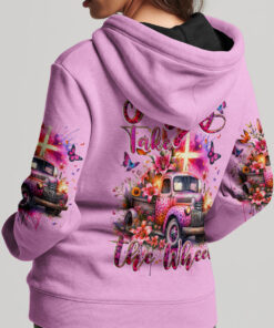 jesus take the wheel hoodie vintage floral truck christian sweatshirt for women 6 9tgzr